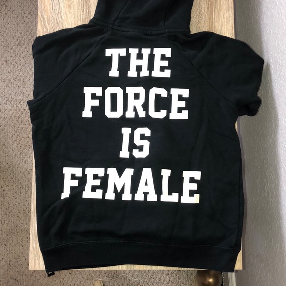 nike the force is female hoodie